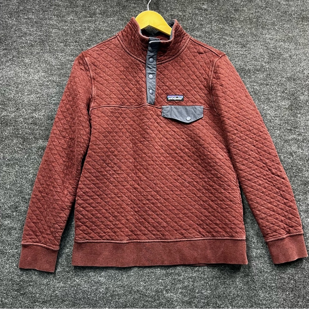 Patagonia Women's Organic Cotton Quilt Snap-T® Pullover Size Small
